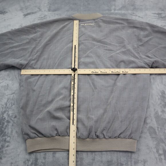 Sun Mountain Sweatshirt Mens L Gray Beige Long Sleeve VNeck Pullover Activewear - Picture 5 of 16